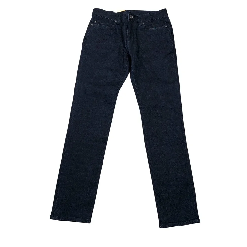 Prana Hillgard Slim Jeans Mens 30x32 Tapered Leg‎ 5 Pocket Rinse Wash Denim